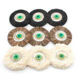 10PCS Brown Horse Hair Polishing Brush 48MM Jewelry Tools