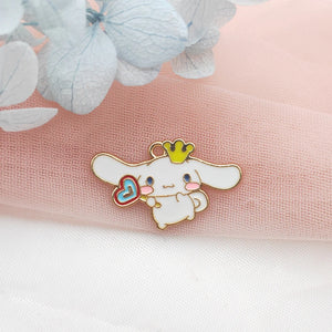 10PCS Cartoon Animal Alloy Bracelet Earrings DIY Dog Pendant Charm