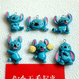 10PCS Cartoon Animal Resin Pendant DIY Jewelry Accessories