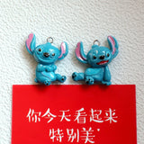 10PCS Cartoon Animal Resin Pendant DIY Jewelry Accessories