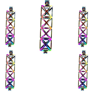 10PCS Pearl Cage Locket Aromatherapy Pendant for Gift Necklace Keychain