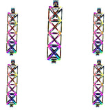 10PCS Pearl Cage Locket Aromatherapy Pendant for Gift Necklace Keychain