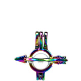 10PCS Bow and Arrow Pearl Cage Locket Pendant Aromatherapy Diffuser