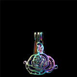10PCS Rose Petal Pearl Cage Aromatherapy Diffuser Pendant