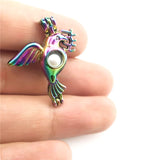 10PCS Bird Pearl Cage Locket Aromatherapy Pendant for Gift Necklace Keychain