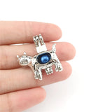 10PCS Cat Pearl Cage Floating Locket Aromatherapy Pendant