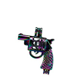 10PCS Pistol Pearl Cage Locket Aromatherapy Diffuser Pendant