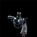 10PCS Pistol Pearl Cage Locket Aromatherapy Diffuser Pendant