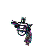 10PCS Pistol Pearl Cage Locket Aromatherapy Diffuser Pendant