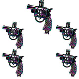 10PCS Pistol Pearl Cage Locket Aromatherapy Diffuser Pendant
