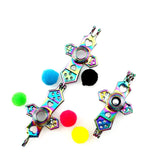 10PCS Cross Pearl Cage Locket Aromatherapy Pendant Accessory