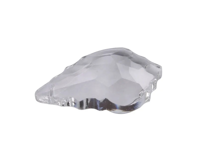 10PCS Clear Crystal Maple Curtain Parts Hanging Pendants Decor