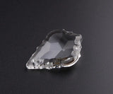 10PCS Clear Crystal Maple Curtain Parts Hanging Pendants Decor