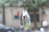 10PCS Clear Crystal TearDrop Curtain Parts 38mm