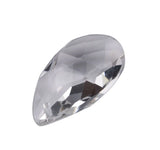 10PCS Clear Crystal TearDrop Curtain Parts 38mm