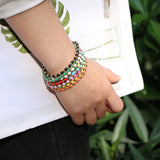 10PCS Colorful Beads Bracelet Set Boho Jewelry Gift For Bracelet