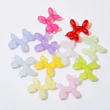 10PCS Cute Balloon Dog Pendant Keychain Charms DIY Jewelry Accessories