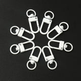 10PCS Colorful Lobster Clasp Key Chain Ring DIY Jewelry Accessories