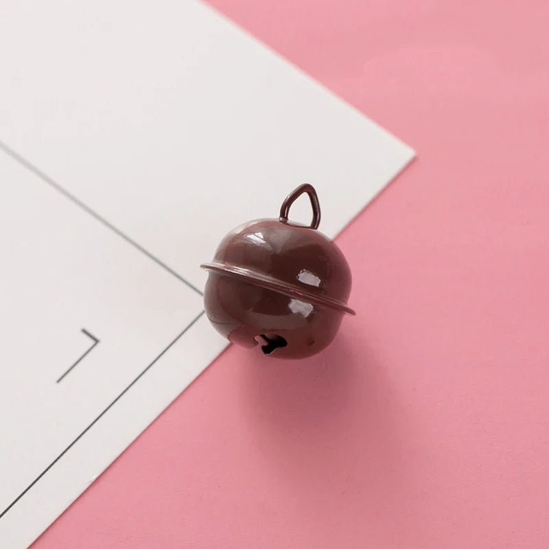 10PCS Colorful Metal Jingle Bells Pet Pendants