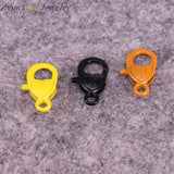 10PCS Colorful Metal Lobster Clasps Snap Hook DIY Jewelry Making Findings