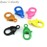 10PCS Colorful Metal Lobster Clasps Snap Hook DIY Jewelry Making Findings