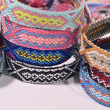 10PCS Couples Friendship Tassel Bracelet Bohemia Lucky Adjustable Cotton Rope