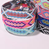 10PCS Couples Friendship Tassel Bracelet Bohemia Lucky Adjustable Cotton Rope