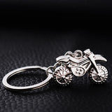 10PCS Motocross Styling Metal Key Chain Ring Holder Motorcycle Keyfobs