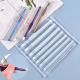 10PCS Crochet Hook Resin Mold for DIY Knitting Sweaters Tool Silicone Mould