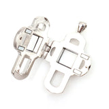 10PCS Square Drill Floating Locket Alloy Pendant Charm Jewelry