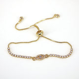 10PCS Zircon Tennis Anklets Eye Charm Jewelry