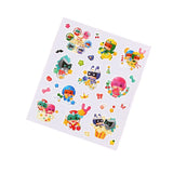 10PCS Vinyl Logo Sticker Sheet Waterproof Laptop Anime Book Decoration