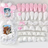 10PCS DIY Plush Ear Decoration Sewing Supplies