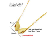 10PCS Butterfly Bracelet for Women Girls Stainless Steel Charms Bracelets