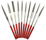 10PCS Diamond File Set Mixed File for Jewelry Polishing Tool