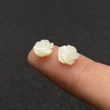10PCS Mother of Pearl Shell Beads for Jewelry Making Earrings
