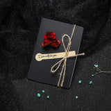 10PCS Dried Flower Greeting Postcard Wedding Invitation Envelope Birthday Card