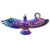 10PCS Eagle Alloy Charms Pendant Rainbow Earring Necklace Bulk