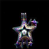 10PCS Star Wand Pearl Cage Locket Aromatherapy Diffuser Pendant