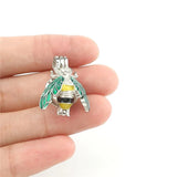 10PCS Insect Pearl Cage Locket Aromatherapy Diffuser Pendant
