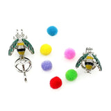 10PCS Insect Pearl Cage Locket Aromatherapy Diffuser Pendant