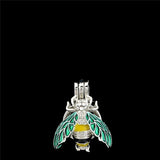 10PCS Insect Pearl Cage Locket Aromatherapy Diffuser Pendant