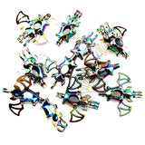 10PCS Bat Pearl Cage Locket Aromatherapy Diffuser Pendant