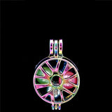10PCS Pearl Cage Locket Aromatherapy Diffuser Pendant - DIY Jewelry Making Bulk