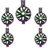 10PCS Pearl Cage Locket Aromatherapy Diffuser Pendant - DIY Jewelry Making Bulk