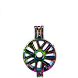 10PCS Pearl Cage Locket Aromatherapy Diffuser Pendant - DIY Jewelry Making Bulk