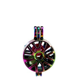 10PCS Pearl Cage Locket Aromatherapy Diffuser Pendant - DIY Jewelry Making Bulk