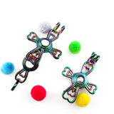 10PCS Four Leaf Cross Charm Pearl Cage Locket Aromatherapy Diffuser Pendant