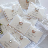 10PCS French Retro Pearl Greeting Cards Postcards Wedding Invitation Envelope