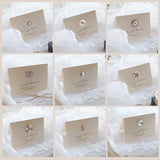 10PCS French Retro Pearl Greeting Cards Postcards Wedding Invitation Envelope